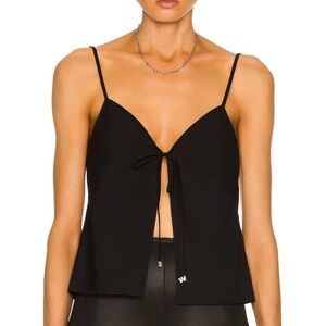 Alexander Wang Bow Tie Butterfly Cami Top